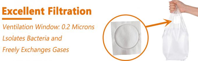 Sac de culture de plantes Autoclavable, sacs de frai, sacs de frai de champignons de ferme, sacs de substrat de champignons avec Patch filtrant de 0.2 microns 2