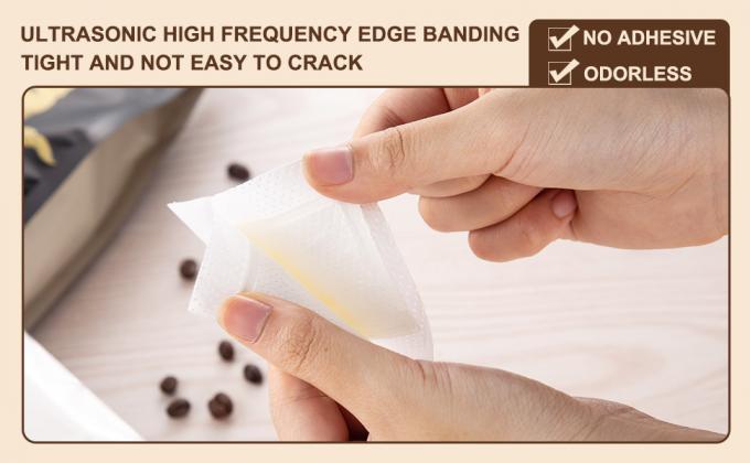 Non sachets filtre d'&eacute;gouttement de textile tiss&eacute; de th&eacute; portatif jetable de caf&eacute; sachet filtre de caf&eacute; d'&eacute;gouttement accrochant de filtres et de accrocher oreille 8