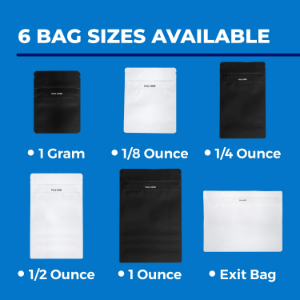 Herb And Medical, s&eacute;curit&eacute; de l'enfant a scell&eacute; et rescellable, odeur et odeur r&eacute;sistants, preuve de fuite et sacs de r&eacute;sistant &agrave; l'eau 3