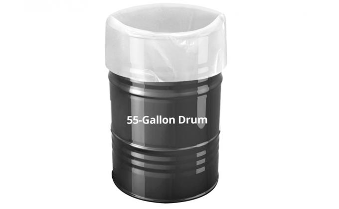 Réservoir chimique à bouchon à fond rond Liner Oil Drum 200 Ltr Round Bottom Aluminium Foil Bag Liner Drum With Snap 0