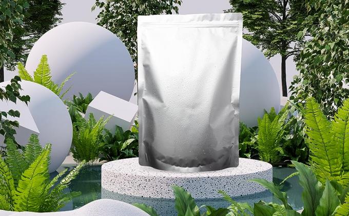 Rescellable preuve d'odeur papier d'aluminium Mylar r&eacute;sistant met en sac le stockage de nourriture met en sac Mylar 5 Mil Thick Large Mylar Bags 3