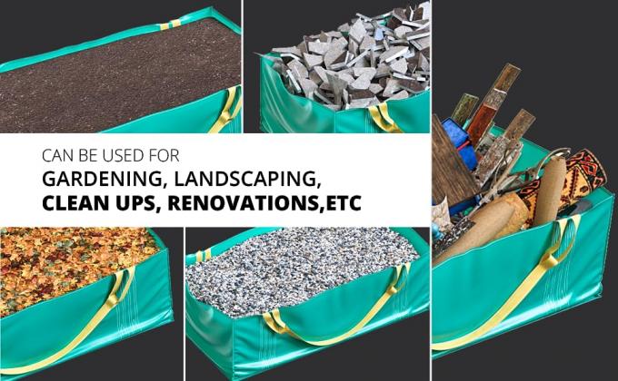 5 sac enorme fait sur commande du décharge pp de saut de sacs superbes à sac de saut de décharge de jardin de Ton Waste Garbage Collection Landscaping 7