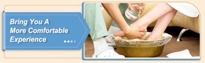 Couches de pédicure jetables, couches de spa à usage unique en plastique transparent, couches jetables pour les pieds, couches de baignoire pour les pieds 6