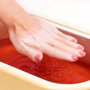 Biodégradables, durables, recyclés Mants jetables Bottes en plastique Chaussettes et gants Enveloppes pour les mains et les pieds cire chaude 13