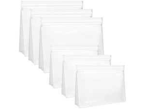 Sacs de toilettes, maquillage de voyage en plastique doux Sacs cosmétiques, fermeture à fermeture à glissière, sac portable étanche 11