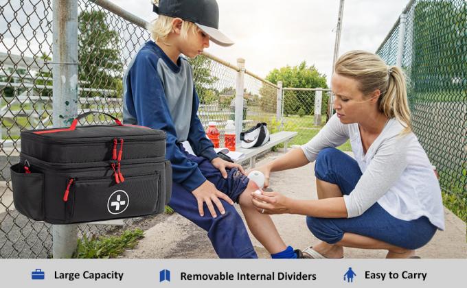 Sac médicinal de voyage organisateur de médicaments organisateur de stockage organisateur de bouteilles de pilules organisateur de stockage organisateur de médicaments 6