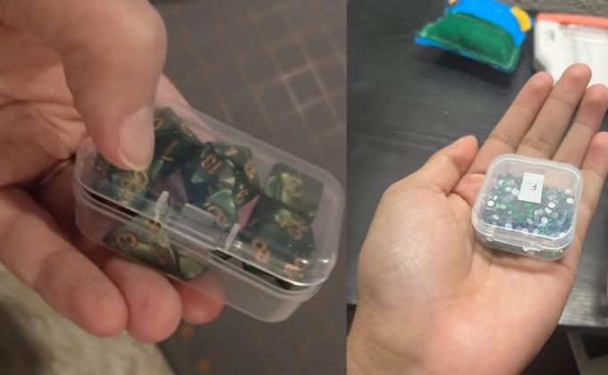 Boîte de rangement organisateur, rectangulaire vide mini organizer en plastique clair Boîte de rangement contenant des couvercles Petits articles 6