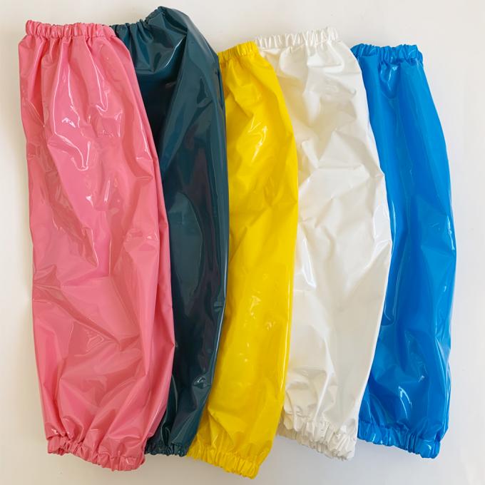 Manches longues, manches courtes, manches de travail, TPU/PVC &agrave; l'&eacute;preuve de l'eau, anti-encrassement, anti-huile 4