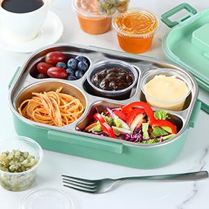 Coupe &agrave; portions avec couvercle, petit r&eacute;cipient en plastique avec couvercle, coupe &agrave; souffle &eacute;tanche, coupe &agrave; soupe, sauce 5