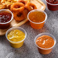 Coupe &agrave; portions avec couvercle, petit r&eacute;cipient en plastique avec couvercle, coupe &agrave; souffle &eacute;tanche, coupe &agrave; soupe, sauce 7