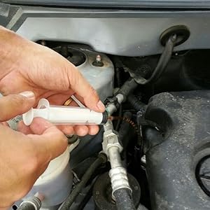 Seringues avec tubes Seringues en plastique avec tubes pour la distribution, l'injection, la filtration, les laboratoires scientifiques (tube de 1 mètre) 5