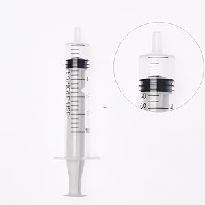 Seringues avec tubes Seringues en plastique avec tubes pour la distribution, l'injection, la filtration, les laboratoires scientifiques (tube de 1 mètre) 9