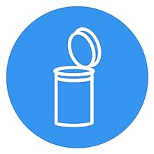 Bouteilles de pilules vides avec bouchon - Bouteilles étanches à 30 Drams - Récipient de médicaments sur ordonnance - pour les herbes, les bonbons 2