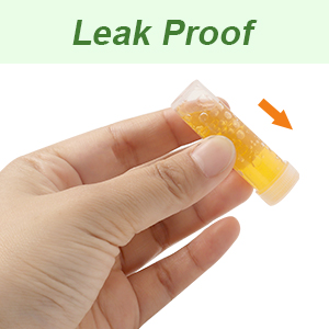 Flacons en plastique avec couvercle Bouteilles d' échantillons Flacon Flacons en plastique avec bouchon Flacons en plastique pour petits articles 3