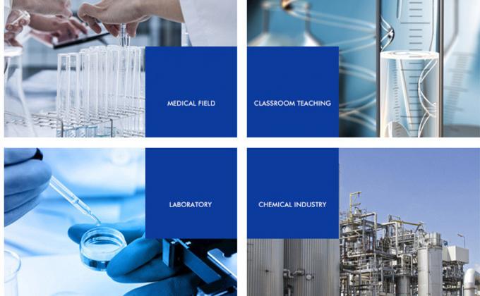 Ensemble de 100 tubes à essai en plastique avec couvercles, tubes à injection graduée de 5 ml avec capuchons à vis Petits flacons Contenant pour liquide 1