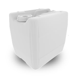 Contenants à tête étroite pour le transport maritime, le transport, le stockage et les déchets; 20L (5 gallons), HDPE, capot de 70 mm, UN 3H1, 1/EA 12