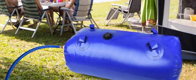 réservoir d'eau conteneur de stockage pliable sac de vésicule valve pour camping RV résistant à la sécheresse de lutte contre les incendies 0