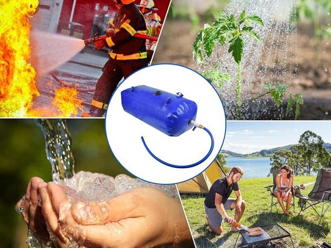 réservoir d'eau conteneur de stockage pliable sac de vésicule valve pour camping RV résistant à la sécheresse de lutte contre les incendies 2