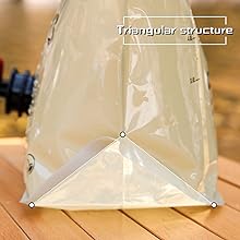 Porteur de stockage d'eau pliable - récipient portable de 1,9 gallon avec éternuement, sac d'eau de camping pour la randonnée en plein air 3