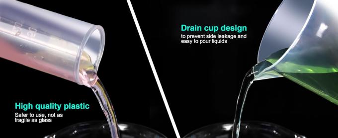 Bouteilles et bols en plastique, bouteilles et bols en plastique 10 ml 25 ml 50 ml 100 ml 250 ml et 5 pi&egrave;ces 3