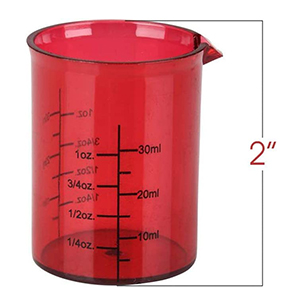 Un ensemble de verres de chimie, 4 verres de laboratoire en plastique, des cadeaux scientifiques drôles, un cadeau cool pour la remise des diplômes de chimie. 2