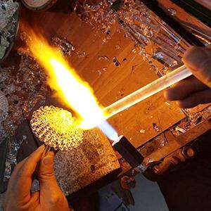 Science médicale de laboratoire bâton de verre 12 pouces de longueur Remuer la tige de verre Remuer les tiges Remuer le bâton avec les deux extrémités rondes 6