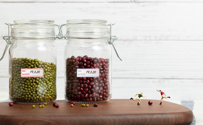 Étiquette auto-adhésive amovible pour stockage d'aliments 1 x 3 pouces réfrigérateur congélateur 0