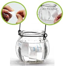 Étiquette auto-adhésive amovible pour stockage d'aliments 1 x 3 pouces réfrigérateur congélateur 2