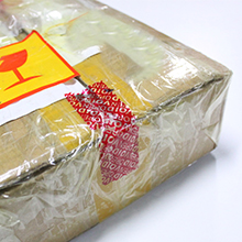 Transfert de garantie de sécurité à preuve de contrefaçon autocollants/étiquettes/sceaux vides (rouge, 1 x 3,35 pouces, numéros de série) 6