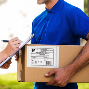 100 Pack 7"x10" Emballage &eacute;tiquette Manches - Emballage enveloppe coulissante sacs avec peel auto-adh&eacute;sif et scell&eacute; 6