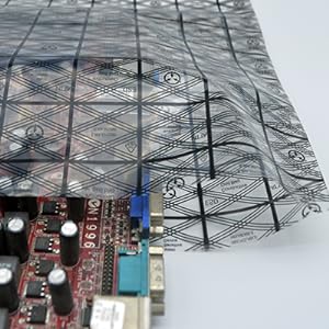 Sac antistatique haut ouvert, 10 pièces 12X16 pouces/30x40 cm Grand ESD Sacs antistatiques pour carte mère écran LCD 2