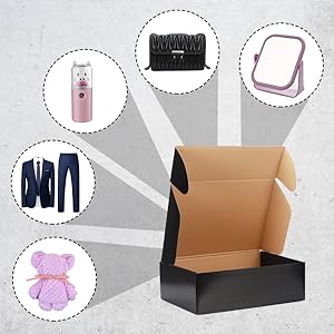 Boîtes d'expédition pour l'envoi d'emballages d'expédition, boîtes en carton ondulé pour l'emballage des petites entreprises 8