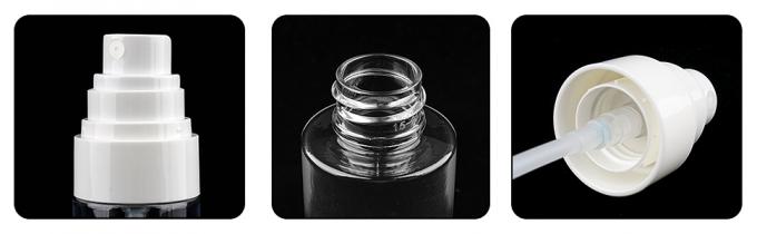 Flasque à pulvériser Flasques à pulvériser en plastique 3,4 oz/100 ml 2 paquets Pulvérisateur de maquillage TSA approuvé Cosmétique vide Remplaçable 2