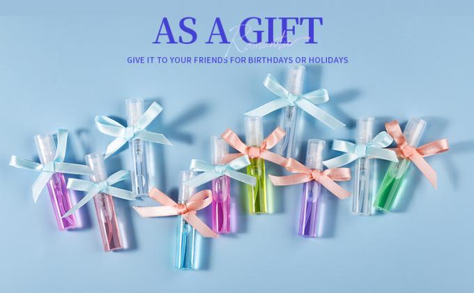 3 ml de flacon à pulvériser mini, 10 paquets 3 ml de flacon à pulvériser en plastique clair mini vide, brume fine, mini flacon de parfum rechargeable 1