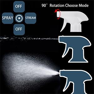 17 Oz Spray Bottle Trigger Bouteilles de pulvérisation vides Récipient rechargeable pour l'eau, les huiles essentielles, les cheveux, le nettoyage 1