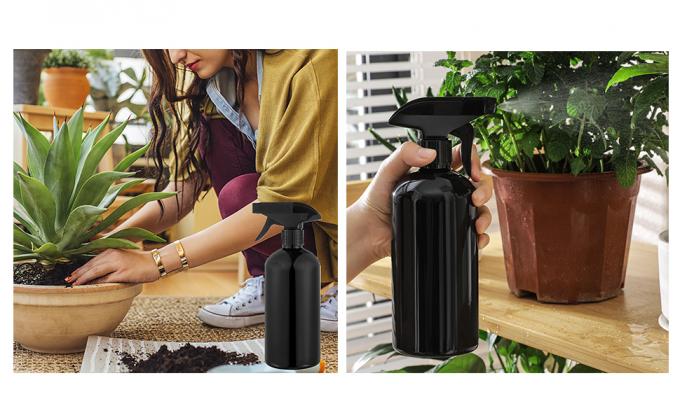 17 Oz Spray Bottle Trigger Bouteilles de pulvérisation vides Récipient rechargeable pour l'eau, les huiles essentielles, les cheveux, le nettoyage 3