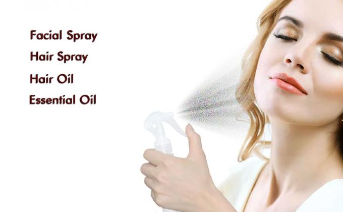 Bouteille de pulvérisation en plastique colorée pour les cheveux Bouteilles de voyage anti-fuite haut de gamme Protection UV sans BPA Multi-usage 1