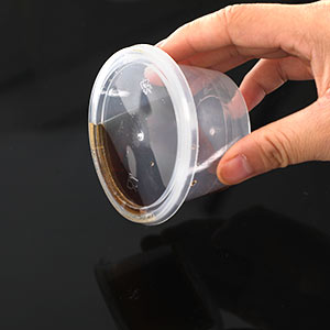 50 paquets de contenants de boue avec couvercle,contenants pour le stockage de boules de mousse 2