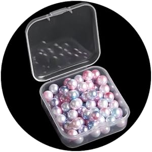Bo&icirc;tes de rangement organisateur - petits conteneurs en plastique avec couvercle &agrave; charni&egrave;re pour perles, bijoux et fournitures artisanales 3
