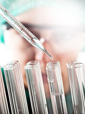 Gouttelier de m&eacute;decine gradu&eacute; en verre Pipettes Gouttelier de laboratoire avec capuchon en caoutchouc bleu et &eacute;chelle (3 ml (2 paquets)) 1