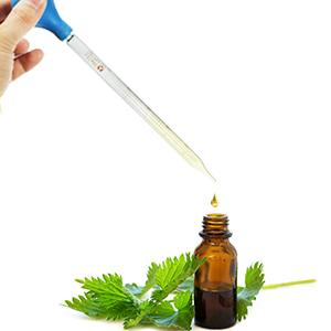 Gouttelier de m&eacute;decine gradu&eacute; en verre Pipettes Gouttelier de laboratoire avec capuchon en caoutchouc bleu et &eacute;chelle (3 ml (2 paquets)) 3