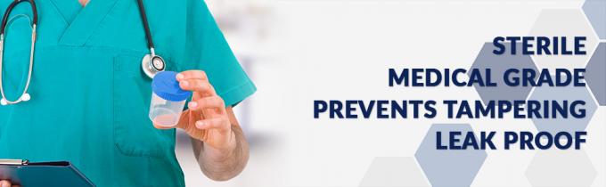 Coupe à échantillon jetable en silicone de haute qualité, stérile, enveloppée individuellement 0