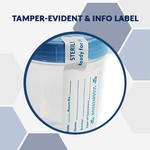 Coupe à échantillon jetable en silicone de haute qualité, stérile, enveloppée individuellement 2