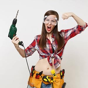 Anti-brouillard lunettes de protection de s&eacute;curit&eacute; Lentilles claires large vision r&eacute;glable protection des yeux doux &oelig;il l&eacute;ger 7