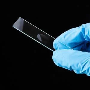 Slides microscopiques concaves, concaves uniques 50pcs Slide en verre avec dépression pour échantillon humide, échantillon de laboratoire Observer 3