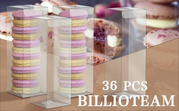 Boîtes cadeaux claires Boîtes cadeaux de bonbons Boîte cadeau rectangulaire claire Boîte de bonbons transparente Boîte à biscuits au chocolat Boîte à friandises 0