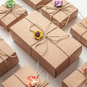 Carton petit carton boîtes d'emballage de cadeaux pour les fêtes, bonbons et bijoux 11