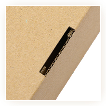 16.7 x 13 x 2,5 pouces boîte d'expédition portable boîte de messagerie sécurisée Kraft boîtes aux lettres pour l'emballage portable en mouvement avec chargeur 4