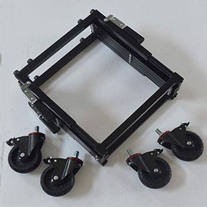 Camion funéraire en acier au carbone Camion d'église Camion coffre-fort Chariot portable Fourniture mortuaire portable cercueil 4