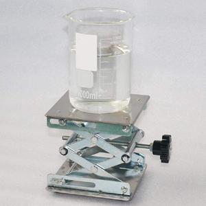 Table de levage en acier inoxydable contrôle manuel de laboratoire utilisation table de levage jack bureau ascenseur ciseaux de laboratoire 3